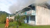 Fire severely damages student dormitory in SMK Song 1