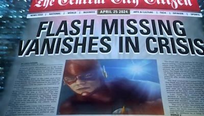 The Flash: Grant Gustin Celebrates Crisis Headline Date