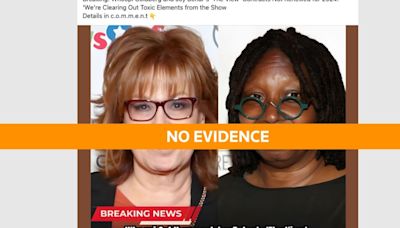 Fact Check: No evidence that ABC decided not to renew ‘The View’ host contracts