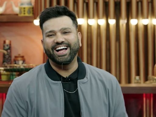 Rohit Sharma's 'asli title' reply to 'team ka Ghajini kaun hai' goes viral; Suryakumar, Dube's reaction takes the cake