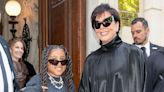 Kris Jenner and North West Coordinate Looks in Balenciaga’s Front Row