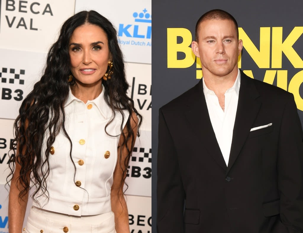 Demi Moore Fuels Speculation That She Doesn't Approve of Channing Tatum's Plans To Remake 'Ghost'