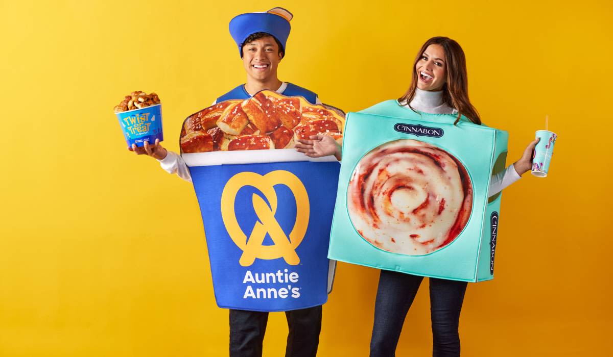 Auntie Anne's and Cinnabon Create New Costumes with Spirit Halloween