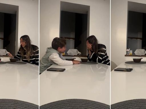 Jimena Barón sorprendió a su hijo con entradas para la final de la Copa América: el video del emotivo momento