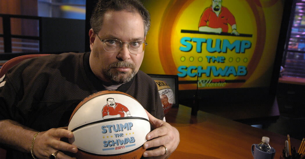 Howie Schwab, ESPN Researcher and Trivia Star, Dies at 63