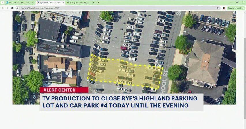 Metro-North parking lot closed as Apple’s 'Swipe' films in Rye today