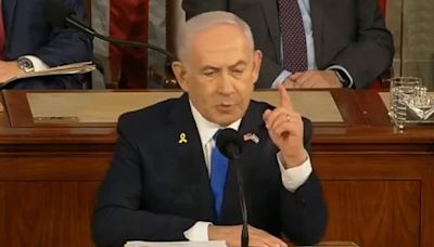 In fiery speech to Congress, Netanyahu vows ‘total victory’ in Gaza and denounces US protesters