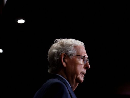 Mitch McConnell Wants Military-Spending Buildup After Big Win on Ukraine Aid