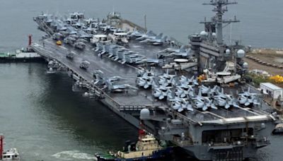 US aircraft carrier arrives in South Korea for military drills