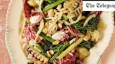 Globe artichoke, leek, fennel, broccoli and radicchio salad recipe