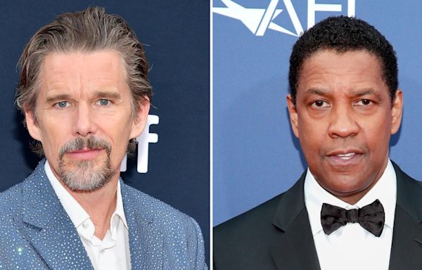 Ethan Hawke Shares the Priceless Advice Denzel Washington Whispered in His Ear After Oscars Loss | Us Weekly