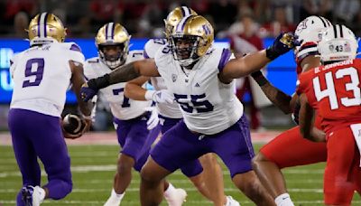 Steelers bolster offensive line, take Troy Fautanu from Washington with 20th pick in NFL draft