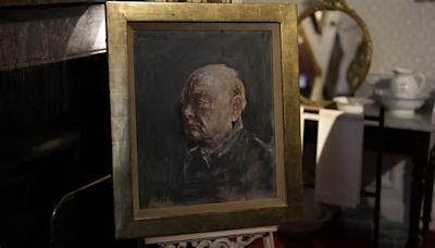 Winston Churchill hated his portrait – and now it’s up for auction