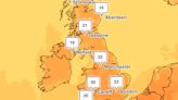 Maps show how hot it will be near you this weekend