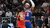 Knicks power to 44-point victory over Raptors