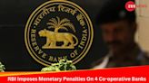 RBI Imposes Monetary Penalties On Four Co-operative Banks