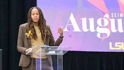 New women’s basketball assistant coach Seimone Augustus explains why she came back to LSU