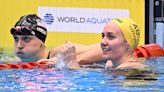 Ariarne Titmus wins over Katie Ledecky, sets women’s 400-freestyle record at worlds