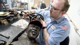 Jackie Robinson is rebuilt in bronze in Colorado after theft of statue from Kansas park