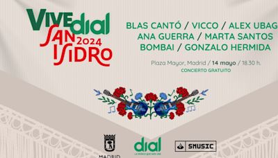 Cadena Dial reúne al mejor pop en español en el concierto Vive Dial San Isidro 2024