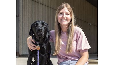 New dog trained to help child victims through stress of court testimony