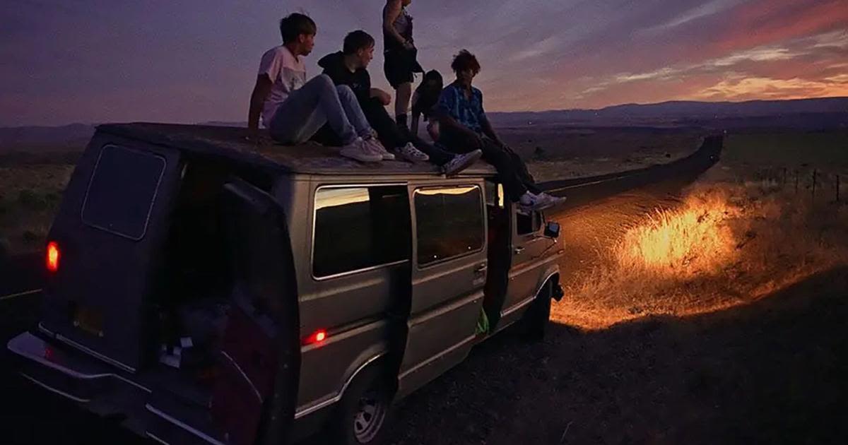 Movie review: ‘Gasoline Rainbow’ is a memorable teenage road trip along an improvised Oregon trail