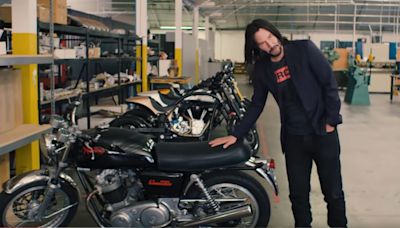 Keanu Reeves’ Motorcycle Collection