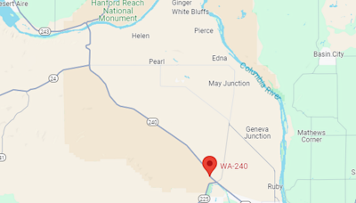 Wildfire closes 20+ miles of highway across Hanford nuclear site Saturday night