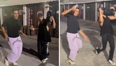 Akshay Kumar shares throwback video with 'powerhouse' Ranveer Singh on his birthday, both dance to Karan Aujla's Softly