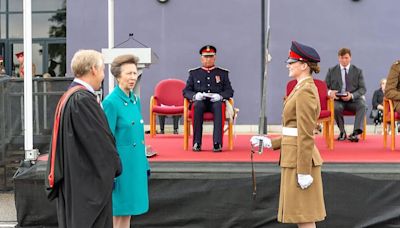 Princess Anne meets student hoping to row from Europe to South America