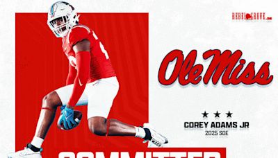 Three-star DE Corey Adams Jr. commits to Ole Miss