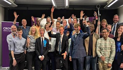 'Everyone thought we would lose' says Chris Philp as Croydon South holds Tory seat