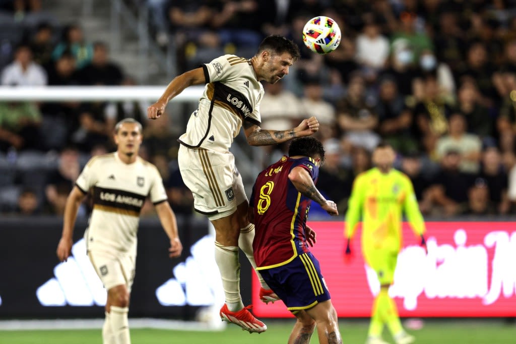 LAFC falls out of 1st place in West after tie with Real Salt Lake