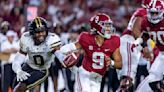 Alabama QB Bryce Young exits with AC joint shoulder injury