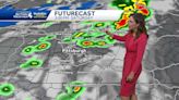 Scattered Storms Sprinkled into the Weekend