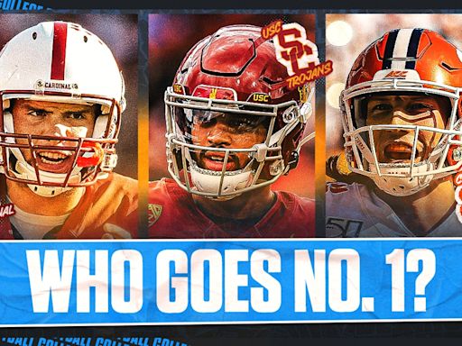 Which QB would be drafted No. 1: Caleb Williams, Trevor Lawrence or Andrew Luck?