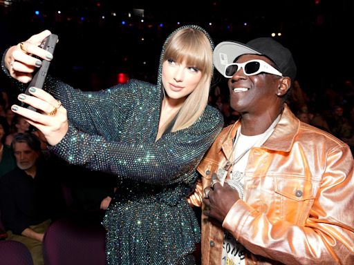 Watch Taylor Swift Give Flavor Flav a Cute Shout-Out From the Eras Tour Stage in Hamburg
