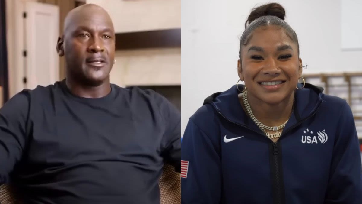 Michael Jordan Sent a Sweet Message To USA Gymnast Jordan Chiles And Wrapped It With The Perfect Joke