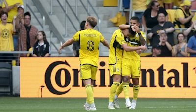 Crew rout Sporting KC, 4-0, in final match for midfielder Aidan Morris