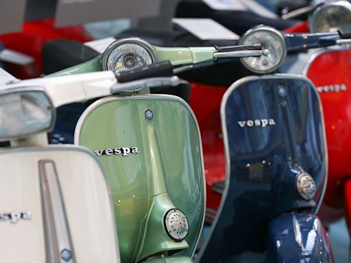 Vespa maker Piaggio boosts margin despite slowdown in Asia and America