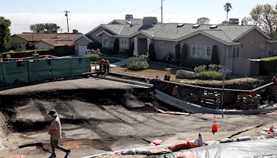 California city hit by landslides was at risk for decades, and the slipping may not be stoppable