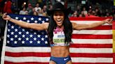 ‘My entire M.O. is have fun,’ says Tara Davis-Woodhall, the ‘free-spirited’ US long jump star