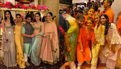 Anant Ambani-Radhika Merchant Wedding: Ananya, Khushi, Shanaya And Orry Are All Smiles In Unseen Pics From Haldi Ceremony