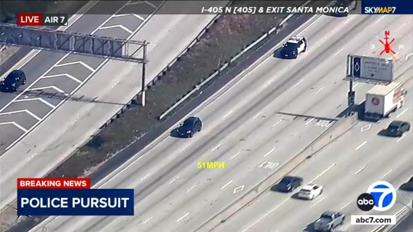 LIVE: LAPD chasing sexual assault suspect through Los Angeles