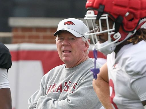 Petrino Can't Help but Grin When Speaking on Receiver Depth