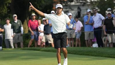 Tiger Woods’ son, Charlie, misses cut at US Junior Amateur after shooting 82-80 at Oakland Hills