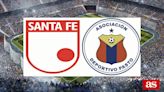 Santa Fe vs Pasto en vivo y directo, Liga BetPlay II 2024