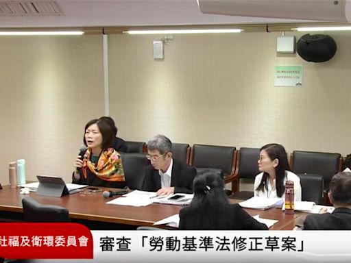 藍委拋產假增至12周 何佩珊「恐造成女性就業歧視」挨批