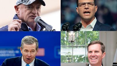 Cuatro hombres blancos, favoritos en la búsqueda de vicepresidente para la candidata Kamala Harris