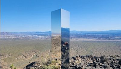 Mysterious gleaming monolith pops up in Nevada desert, baffling officials